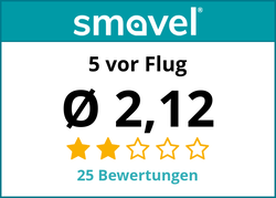 Bewertungen für 5 vor Flug