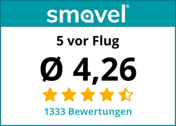 Bewertungen für 5 vor Flug