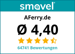 Bewertungen für AFerry.de