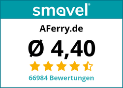 Bewertungen für AFerry.de