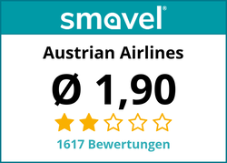 Bewertungen für Austrian Airlines