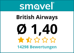 Bewertungen für British Airways