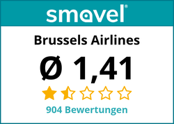 Bewertungen für Brussels Airlines