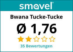 Bewertungen für Bwana Tucke-Tucke