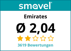 Bewertungen für Emirates
