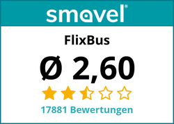 Bewertungen für FlixBus
