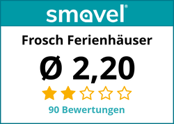 Bewertungen für Frosch Ferienhäuser