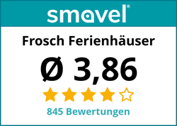 Bewertungen für Frosch Ferienhäuser