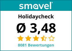 Bewertungen für Holidaycheck