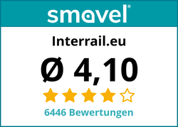 Bewertungen für Interrail.eu