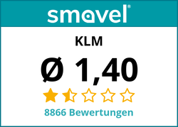 Bewertungen für KLM