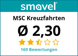 Bewertungen für MSC Kreuzfahrten
