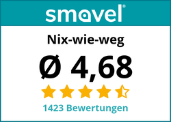 Bewertungen für Nix-wie-weg