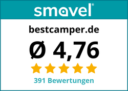 Bewertungen für bestcamper.de