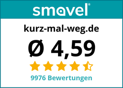Bewertungen für kurz-mal-weg.de