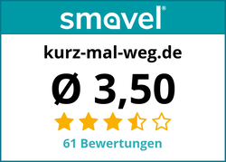 Bewertungen für kurz-mal-weg.de
