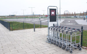 Parkplatz am Flughafen Berlin