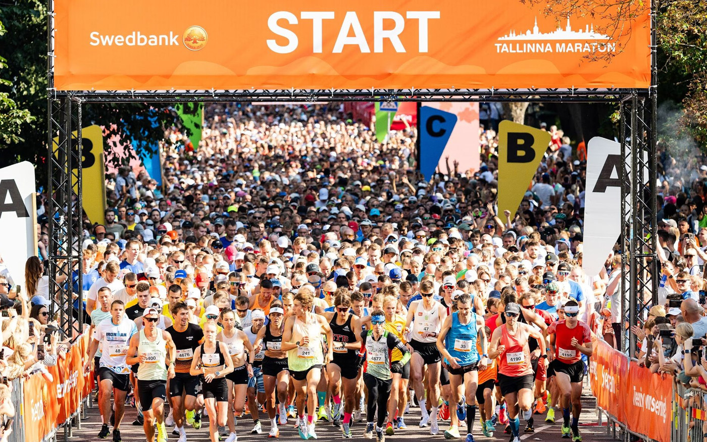 Tallinn Marathon Estland Sport Laufen